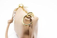 Carica l'immagine nel visualizzatore di Gallery, Borsa a Spalla Beige in Vera Pelle - Made in Italy Artigianale