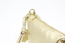 Carica l'immagine nel visualizzatore di Gallery, Borsa a Spalla Oro in Vera Pelle - Made in Italy Artigianale