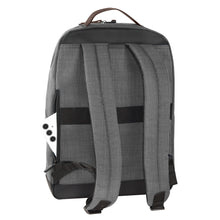 Carica l'immagine nel visualizzatore di Gallery, Zaino Porta PC Comix Campus Grigio con Dettagli Testa di Moro per Ufficio e Università | Zaino Notebook Elegante e Capiente