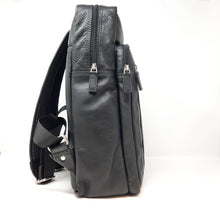 Carica l'immagine nel visualizzatore di Gallery, Zaino Uomo In Pelle Beverly Hills Polo Club Nero