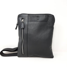 Carica l'immagine nel visualizzatore di Gallery, Tracolla Uomo In Pelle Beverly Hills Polo Club Nero (art.631)