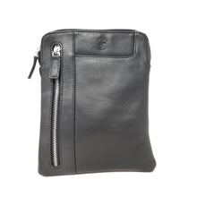 Carica l'immagine nel visualizzatore di Gallery, Tracolla Uomo In pelle Beverly Hills Polo Club Nero Piccola ( art.630 )