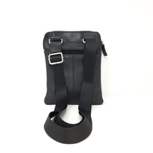 Carica l'immagine nel visualizzatore di Gallery, Tracolla Uomo In pelle Beverly Hills Polo Club Nero Piccola ( art.630 )