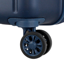 Carica l'immagine nel visualizzatore di Gallery, Set Tre Valige Movom in ABS 8 Ruote Linea Wood Blu Navy