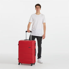 Carica l'immagine nel visualizzatore di Gallery, Set Valigie Roll Road in ABS 4 Ruote Rosso