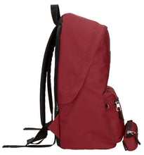 Carica l'immagine nel visualizzatore di Gallery, Zaino Tessuto Pepe Jeans London con Astuccio Porta Penne Bordeaux