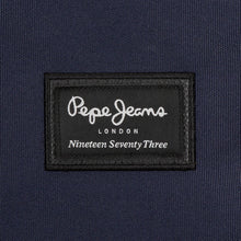 Carica l'immagine nel visualizzatore di Gallery, Zaino Tessuto Pepe Jeans London con Astuccio Porta Penne Blu