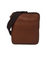 Carica l'immagine nel visualizzatore di Gallery, Borsa A Tracolla In Pelle Doppia Cerniera - Cuoio - Tabahò