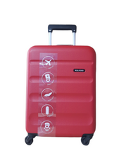 Carica l'immagine nel visualizzatore di Gallery, Bagaglio a Mano Rigido Rool Road Rosso