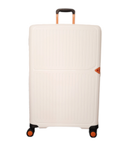 Carica l'immagine nel visualizzatore di Gallery, Set Valigie Da Viaggio Dielle in Polipropilene 4 Ruote Piroettanti - Bianco