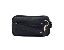 Carica l'immagine nel visualizzatore di Gallery, Pochette Uomo a Tre Scomparti - Tabahò - Nero