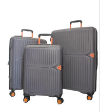 Carica l'immagine nel visualizzatore di Gallery, Set Valigie da Viaggio Dielle in Polipropilene 4 Ruote Piroettanti - Antracite