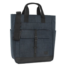 Carica l'immagine nel visualizzatore di Gallery, Tote Bag Porta PC Comix Campus Blu con Dettagli Neri | Borsa Università e Ufficio con Vano Notebook
