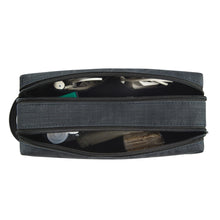 Carica l'immagine nel visualizzatore di Gallery, Necessaire Comix Campus Blu con Dettagli Neri | Beauty Case e Organizer da Viaggio e Scuola
