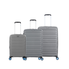 Carica l'immagine nel visualizzatore di Gallery, Set 3 Valigie Dielle 100 (55/60/70 cm) in Polipropilene – Trolley Rigidi Leggeri con TSA e 4 Ruote
