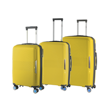Carica l'immagine nel visualizzatore di Gallery, Set 3 Valigie Dielle 180 (55/60/70 cm) in Polipropilene – Trolley Rigidi Leggeri con TSA e 4 Ruote
