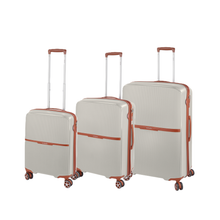 Carica l'immagine nel visualizzatore di Gallery, Set 3 Valigie Dielle 190 (55/60/70 cm) in Polipropilene – Trolley Rigidi Espandibili con TSA e 4 Ruote
