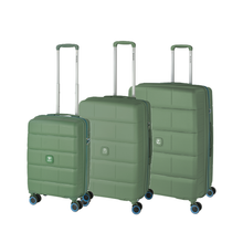 Carica l'immagine nel visualizzatore di Gallery, Set 3 Valigie Dielle 210 (55/60/70 cm) in Polipropilene – Trolley Rigidi Espandibili con TSA e 4 Ruote

