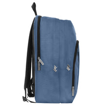 Carica l'immagine nel visualizzatore di Gallery, Zaino Organizzato Comix Monocromo Dusty Blue 31x45x20 cm – Triplo Scomparto Scuola e Tempo Libero
