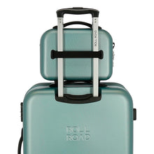 Carica l&#39;immagine nel visualizzatore di Gallery, Beauty Case Rigido Rool Road Turchese

