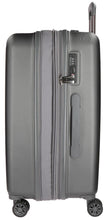 Carica l&#39;immagine nel visualizzatore di Gallery, Set Tre Valige Movom in ABS 8 Ruote Linea Wood Grigio Antracite
