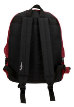 Carica l&#39;immagine nel visualizzatore di Gallery, Zaino Tessuto Pepe Jeans London con Astuccio Porta Penne Bordeaux
