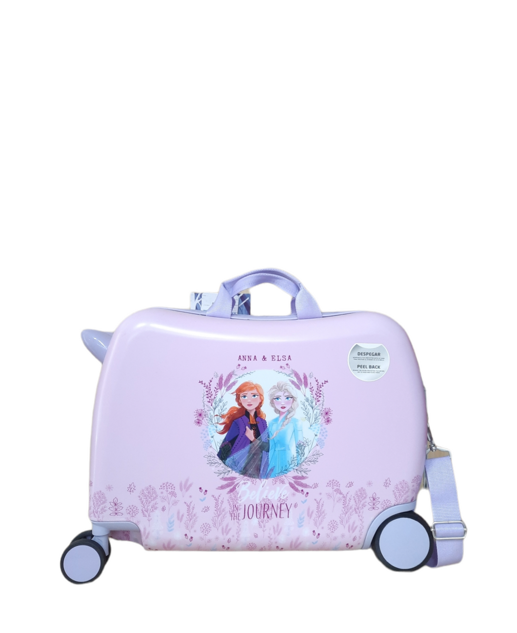 Trolley Cavalcabile Bagaglio a Mano Rigido Disney Frozen