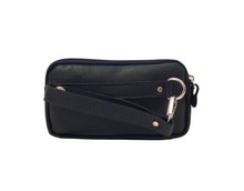 Carica l&#39;immagine nel visualizzatore di Gallery, Pochette Uomo a Tre Scomparti - Tabahò - Nero
